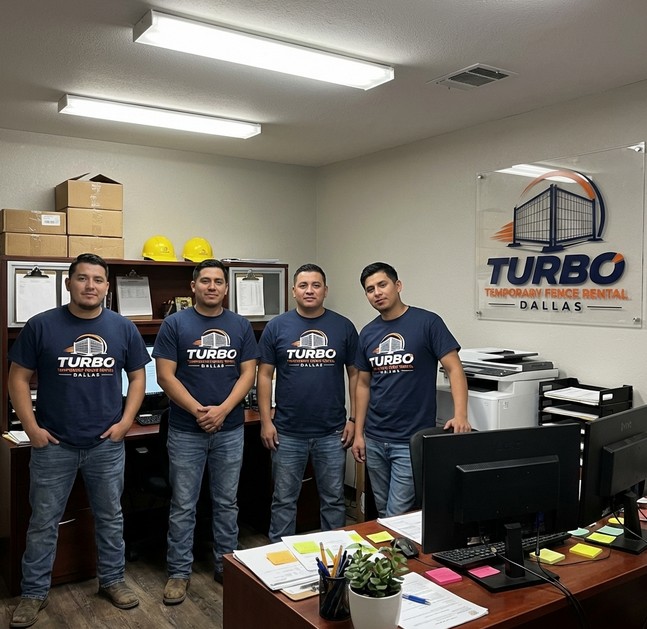 Turbo Temporary Fence Rental Dallas professional team member ready to serve